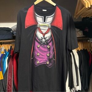 Vintage Halloween Vampire Dracula Costume Tie T Shirt Triple A Tag 2008 XL